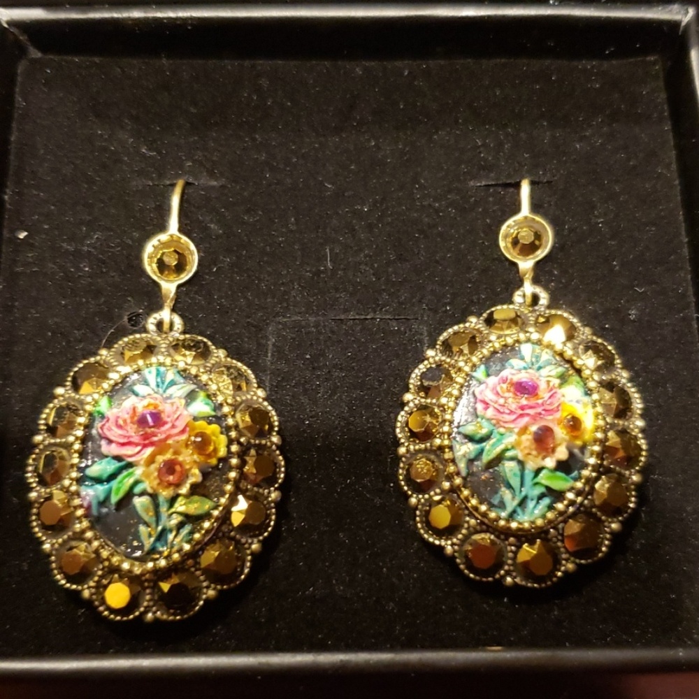 Floral Michal Negrin earrings
